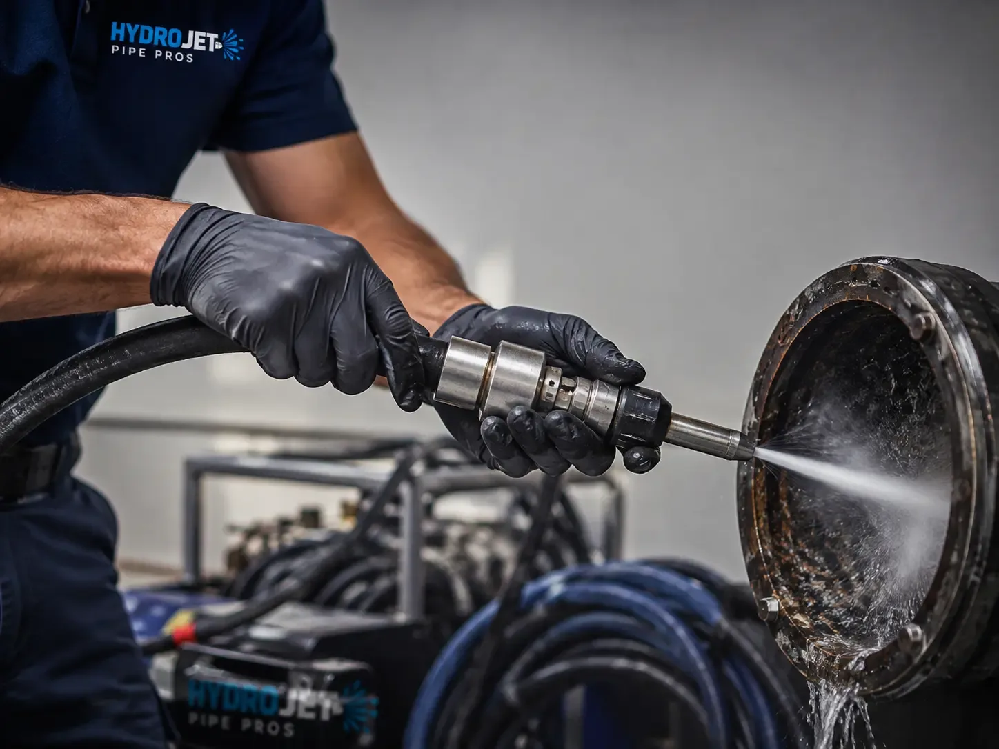 Hydro Jet Pipe Descaling in Bristol, RI
